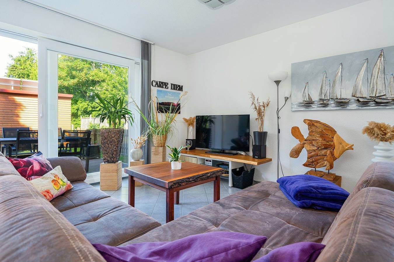 Ganze Wohnung, Ferienwohnung mit großem Garten in Norddeich in Strand Norddeich, Norddeich