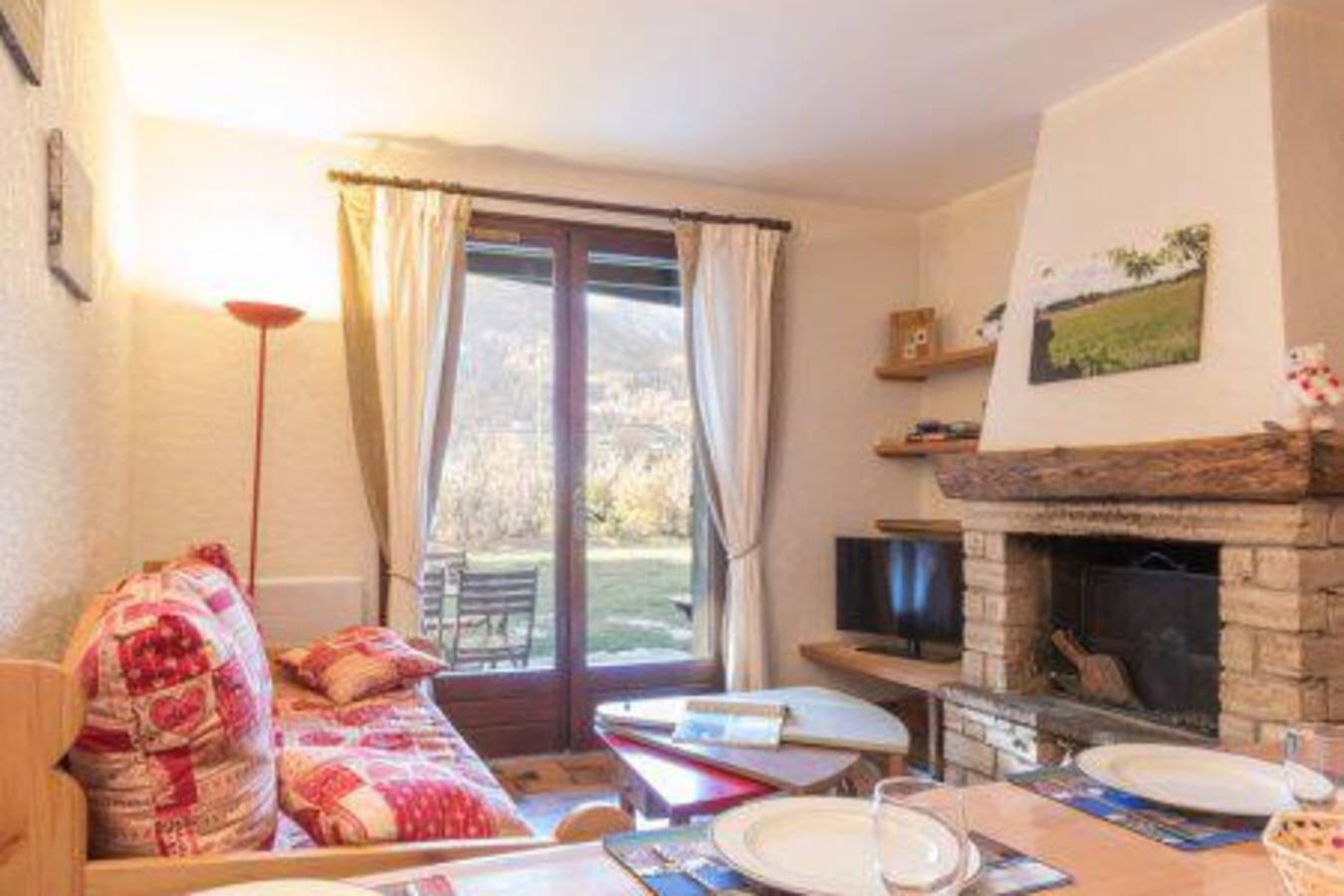Apartamento entero, Cocoon with garden and beautiful mountain view in Le Monêtier-les-Bains, Serre Chevalier
