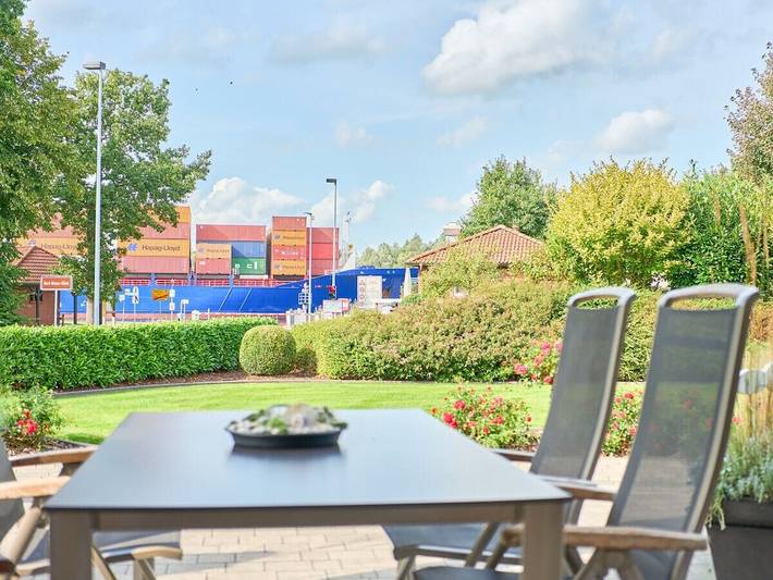 Ferienhaus für 4 Personen, mit Terrasse am Nord-Ostsee-Kanal
