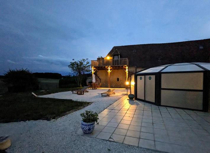 Location de vacances pour 6 personnes, avec piscine et jardin ainsi que jacuzzi et sauna à Bourniquel - 2