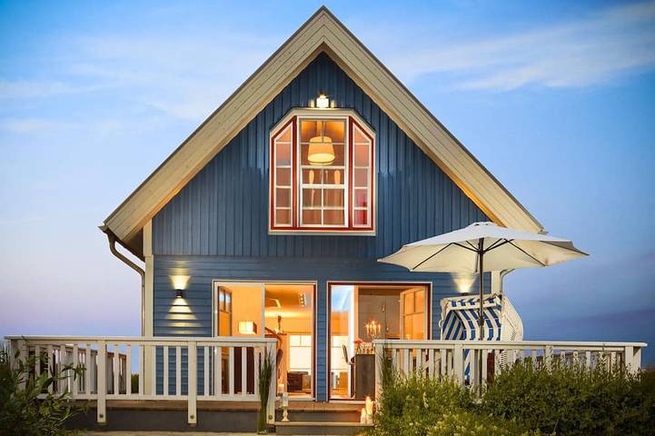 Strandhaus für 4 Personen, mit Sauna und Garten sowie Terrasse in Olpenitz
