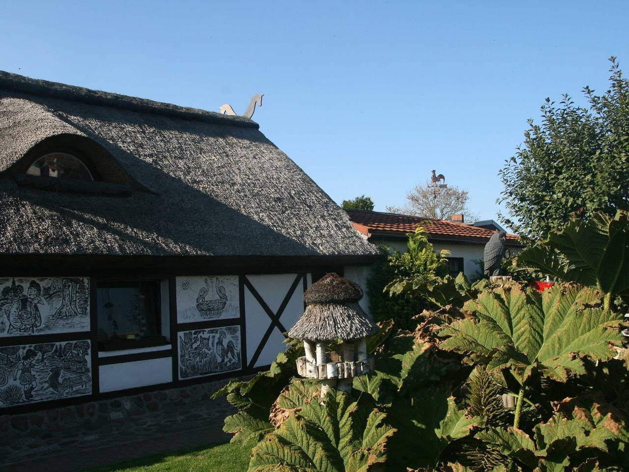 Urlaub Unterm Storchennest im Ostseeland Rerik - 3-Raum-Ferienhaus (80m²; max. 6 Personen) in Roggow, Rerik