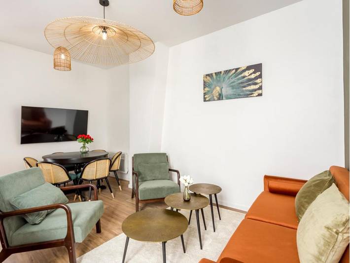 Gîte pour 6 personnes, avec vue dans Theatre Edouard Vii Paris