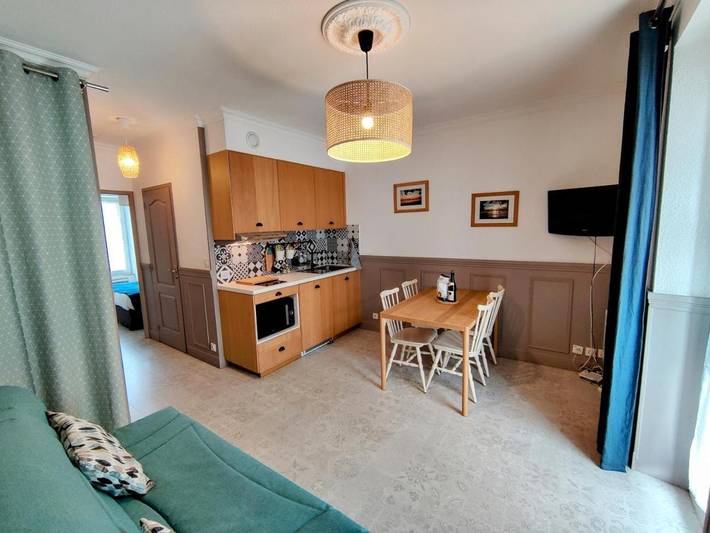 Appart’hôtel pour 4 personnes, avec balcon