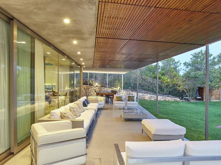 Villa pour 10 personnes, avec Terrasse ainsi que Jardin et Piscine à Cala Salada