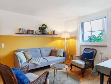 Ferienwohnung für 5 Personen, mit Garten und Balkon in Weilheim