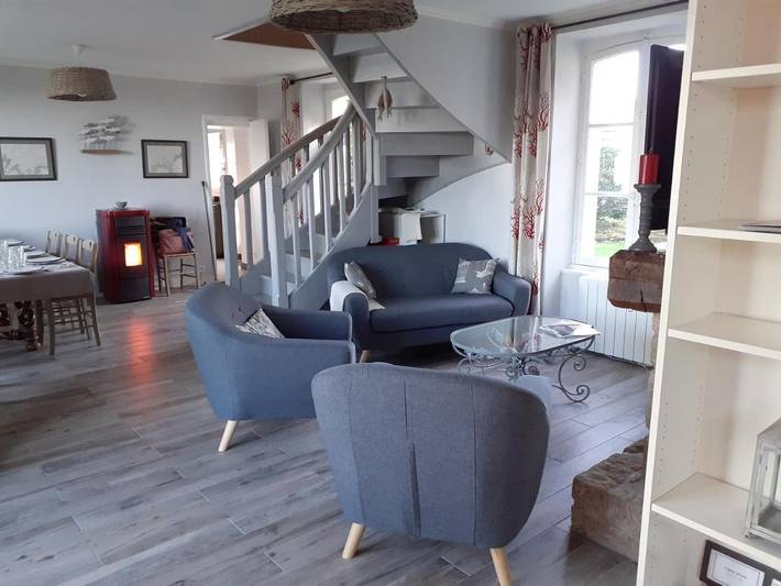 Location de vacances pour 12 personnes, avec jardin et vue, adapté aux familles dans Plage De L Islet - 3