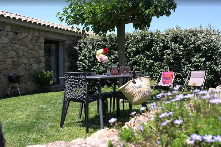 Appartement de vacances pour 2 personnes, avec Jardin à Figari