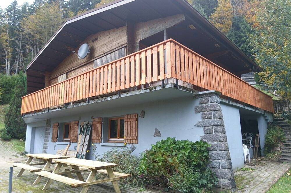 Berghut comfort, de hellingen in La Bresse, Parc naturel régional des Ballons des Vosges