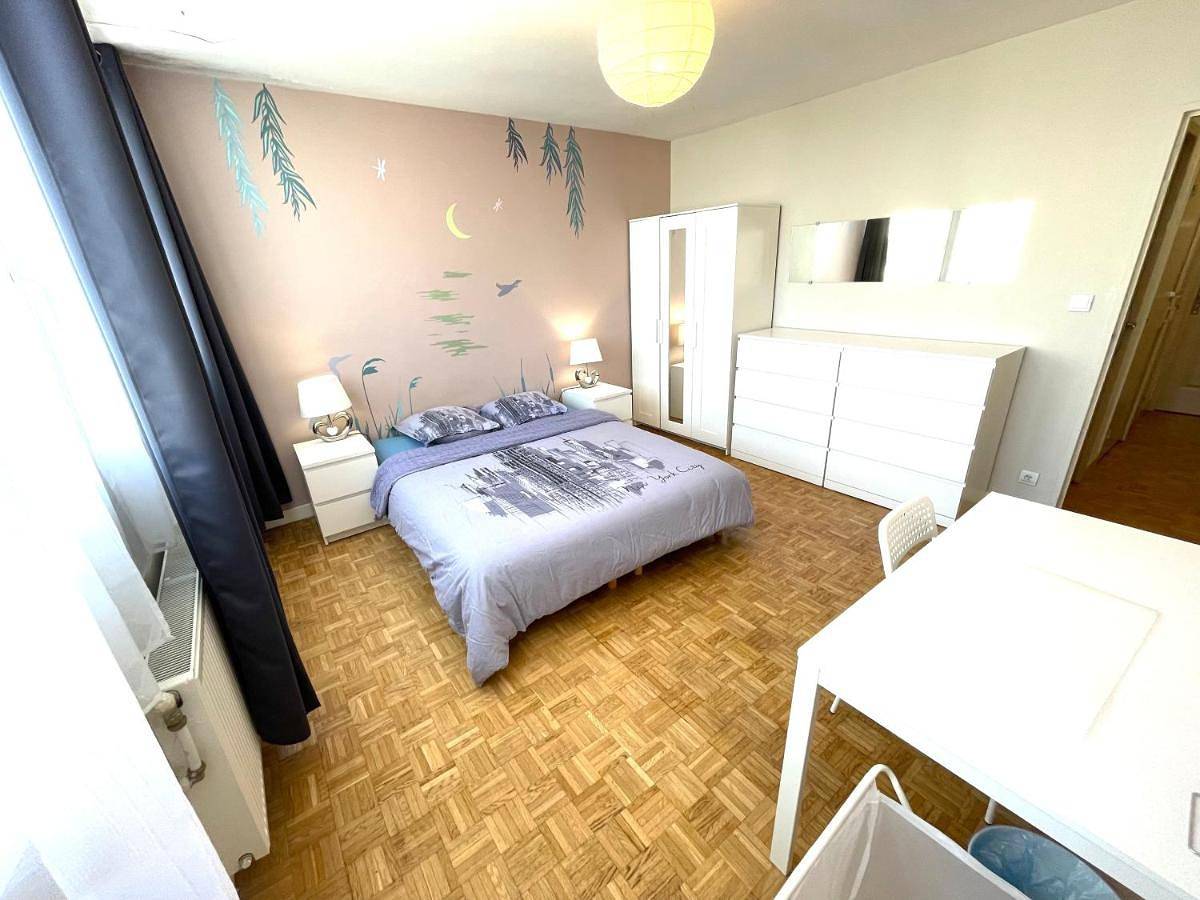 Budget Double Room in Villeurbanne, Lyon et ses environs