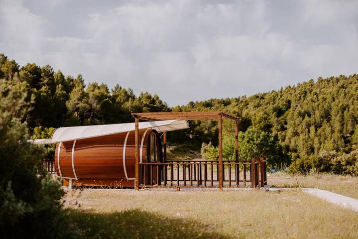 Chalet para 2 personas, con piscina además de jardín y vistas - 1