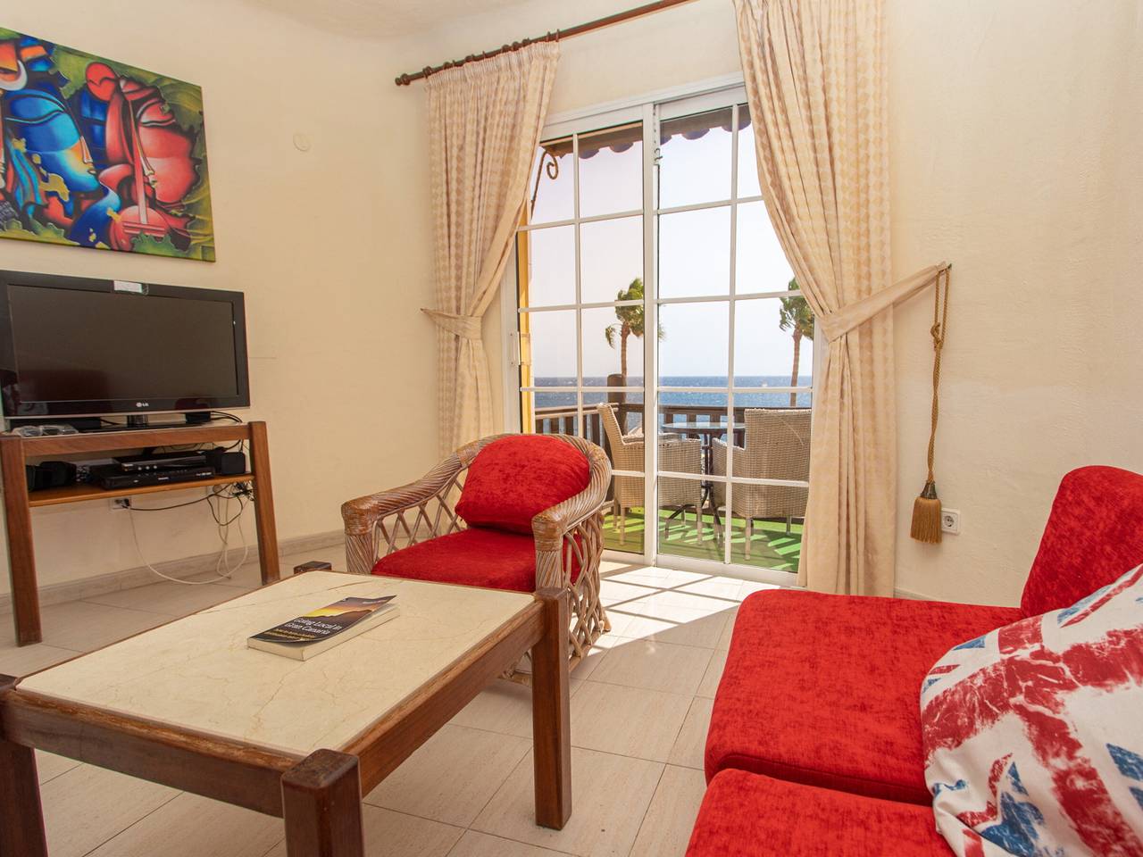 Atractivo apartamento en Bahía Feliz para 2, vista al mar in Playa del Águila, San Bartolomé de Tirajana