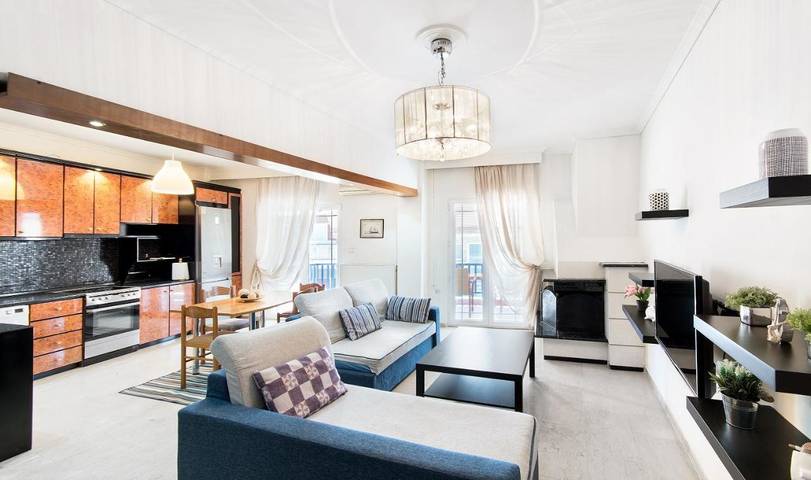 Apartamento de vacaciones para 7 personas, con jardín y vistas, Se admiten mascotas - 1