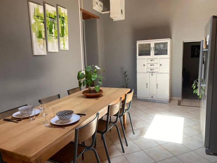 Appartement de vacances pour 6 personnes, avec terrasse et jardin