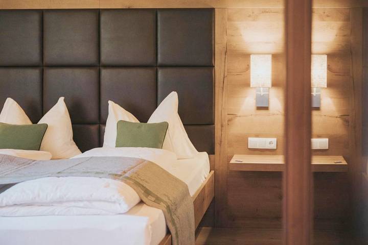 Appart’hôtel pour 4 personnes, avec sauna ainsi que jardin et vue
