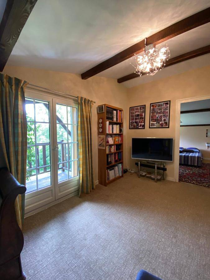 Cottage pour 4 personnes, avec jardin et vue à La Fouillouse