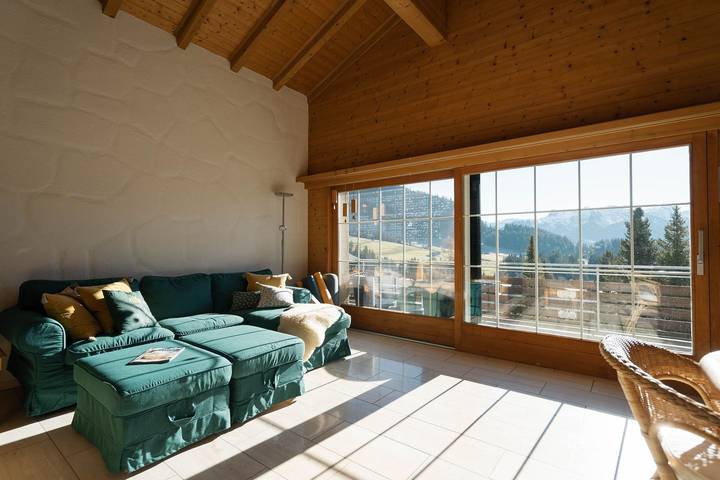 Ferienwohnung für 9 Personen, mit Balkon und Ausblick sowie Sauna - 1