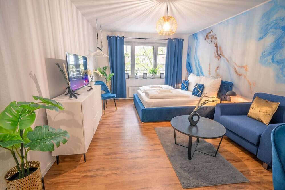 Geheel appartement, Noble Studio | 1 Min to Hbf in Schwetzingerstadt/Oststadt, Mannheim