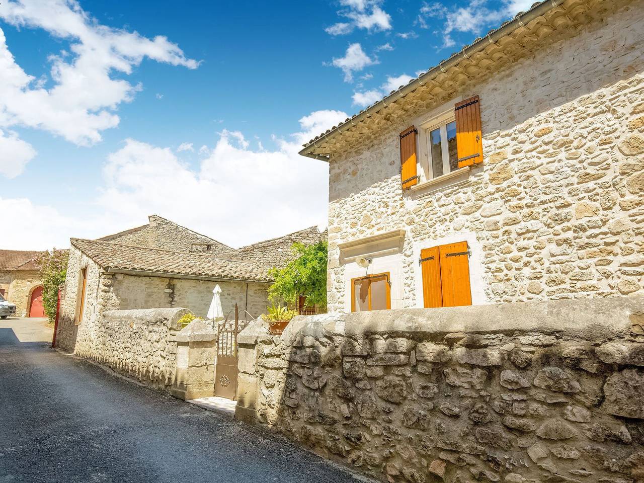 Charme de Montclus : Vues et Calme in Montclus, Région de Nîmes