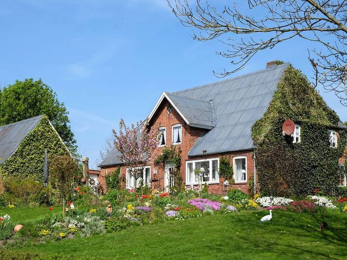 Ferienhaus für 2 Personen, mit Terrasse und Garten