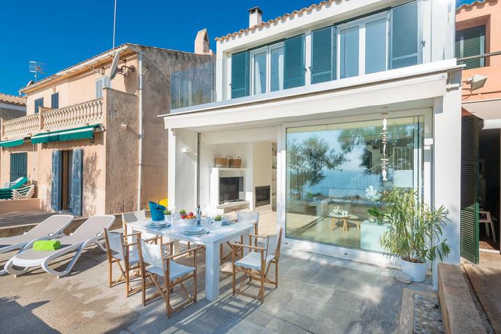 Port Nou Ca Na Cati - Ferienhaus mit Meerblick in Cala Bona. Wifi gratis in Port Nou, Son Servera