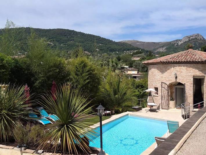 Villa pour 6 personnes, avec terrasse et piscine à Vence