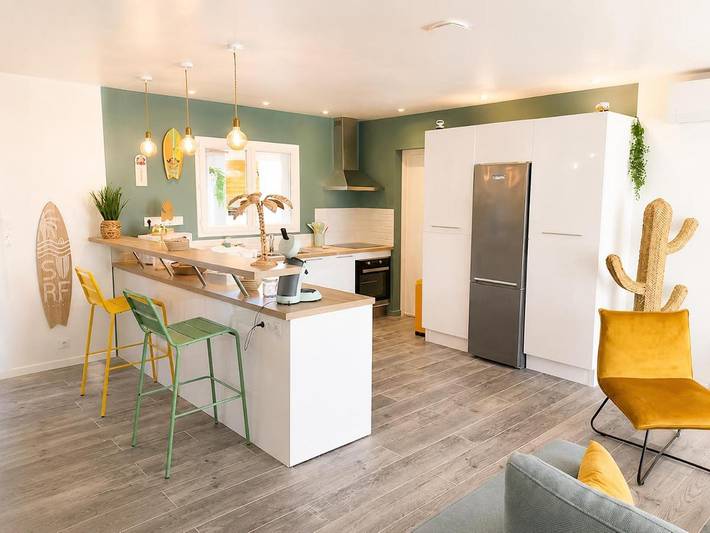 Location de vacances pour 7 personnes, avec jardin ainsi que vue et piscine à Bon-Encontre - 4