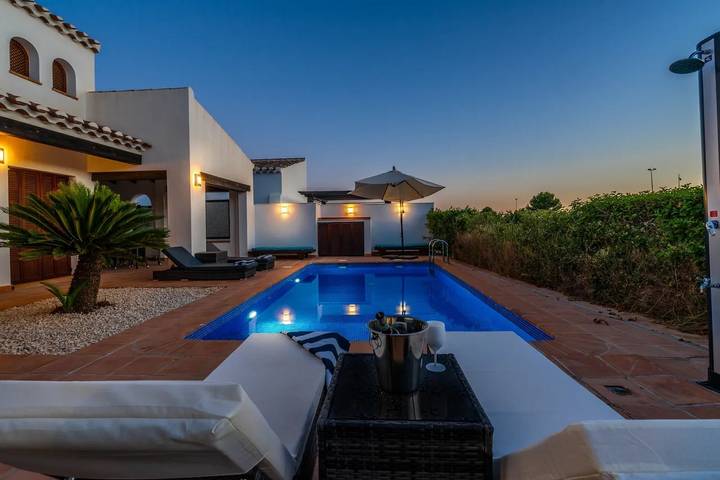 Chalet para 8 personas, con jardín además de vistas y terraza, Familias con niños en Huerta de Murcia - 3