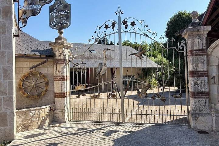 Maison de vacances pour 27 personnes, avec jardin à Onzain