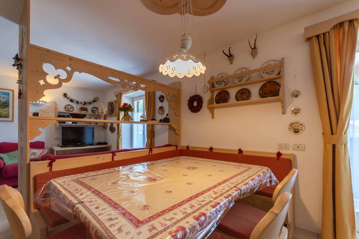 Gîte pour 5 personnes, avec balcon, animaux acceptés à Pozza di Fassa - 2