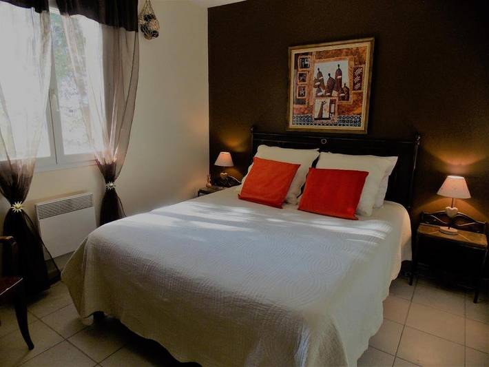 Chambre d’hôte pour 2 personnes, avec jardin et piscine