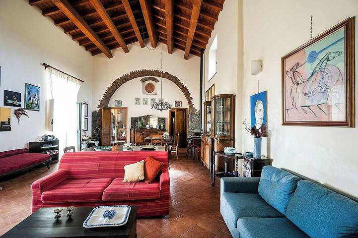 Charmante Villa mit Pool, Garten und Aussicht in Giarre, Catania Provinz