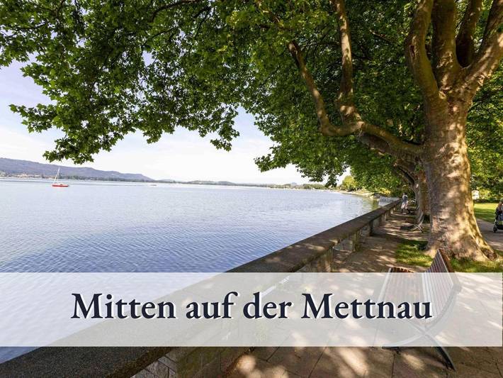 Ferienwohnung für 4 Personen, mit Balkon und Garten sowie Ausblick in Mettnau - 2