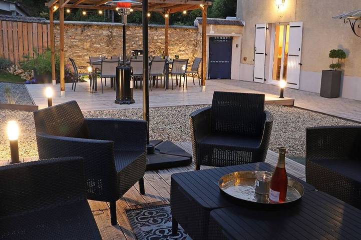 Maison de vacances pour 10 personnes, avec terrasse ainsi que sauna et jacuzzi - 1
