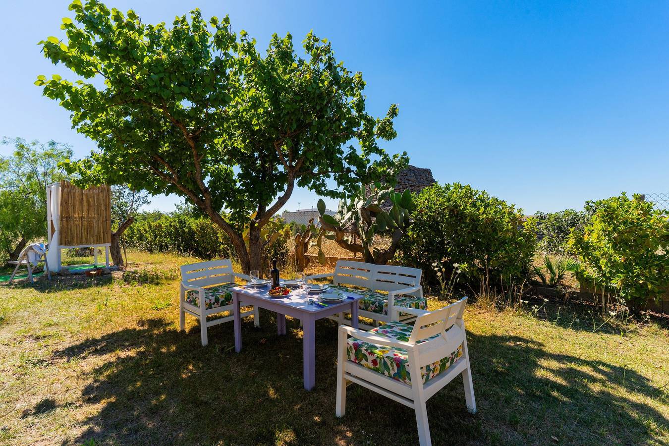 Casa vacanze 'Nana 3pl' con giardino in comune e aria condizionata in Nardò, Galatone