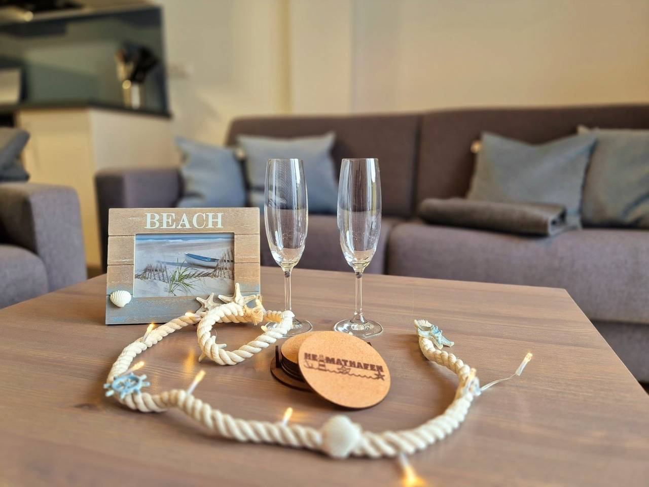 Ganze Ferienwohnung, Ferienwohnung "Heimathafen No. 3 - Aurora Vista" in Hohen Wieschendorf, Hohenkirchen