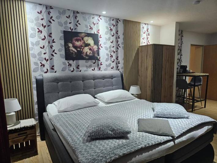 Bed and Breakfast für 2 Personen, mit Terrasse und Garten sowie Sauna und Ausblick