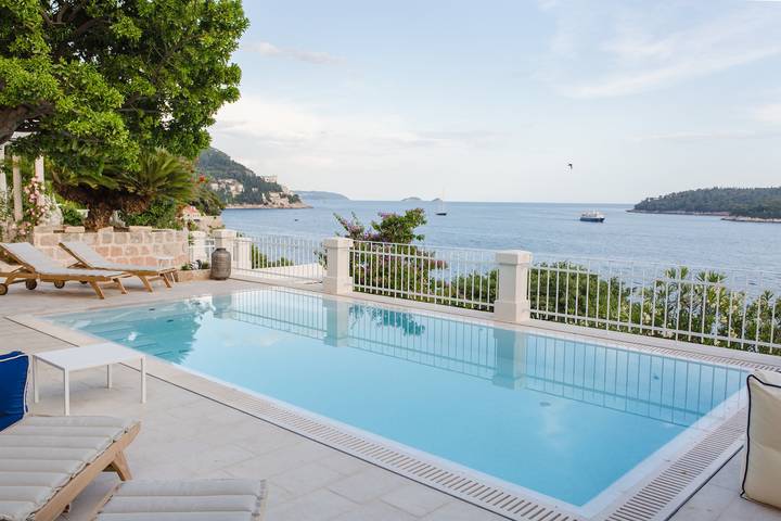Ferienhaus für 10 Personen, mit Garten und Meerblick sowie Pool in Dubrovnik - 3