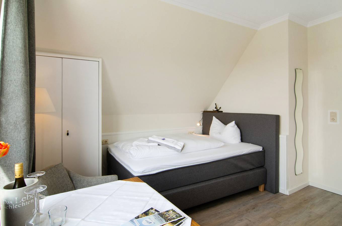 Ganze Wohnung, Ferienwohnung "Strandhus Uiterst-hörn Luv" mit Meerblick, Gemeinschafts-Garten und Wlan in Baltrum