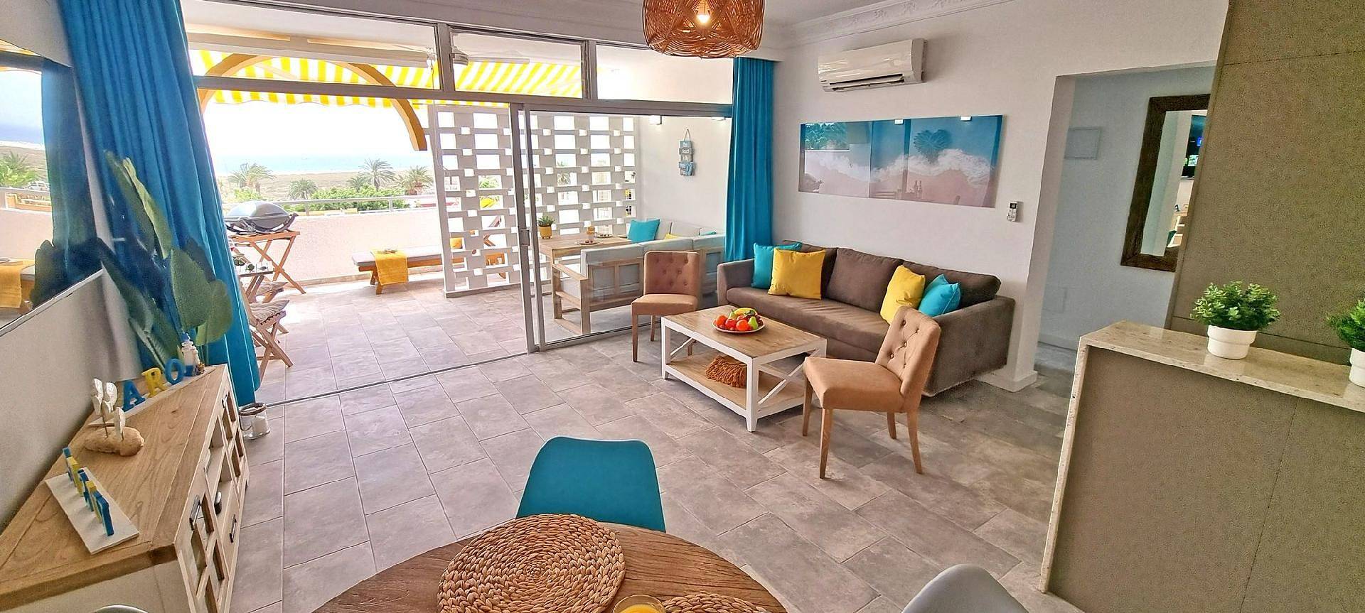 Ganze Ferienwohnung, Ferienwohnung Vista Faro, Morro Jable, Meerblick in Solana Matorral, Pájara