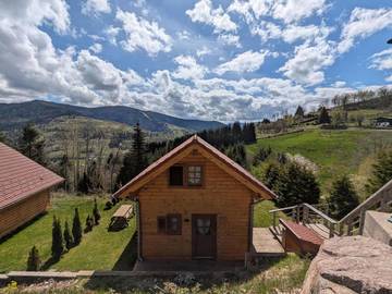 Maison de campagne pour 5 personnes, avec vue et jardin dans Station de Larcenaire - Bussang