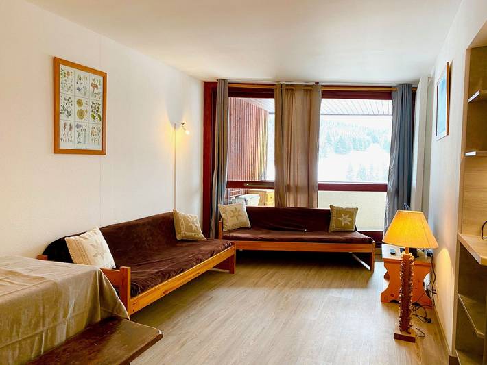 Ganze Wohnung, Wohnung direkt an der Piste mit Balkon, ideal für Familien in Villard-de-Lans, Parc naturel régional du Vercors