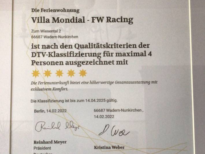 Ferienwohnung für 5 Personen, mit Garten, kinderfreundlich in Wadern - 3