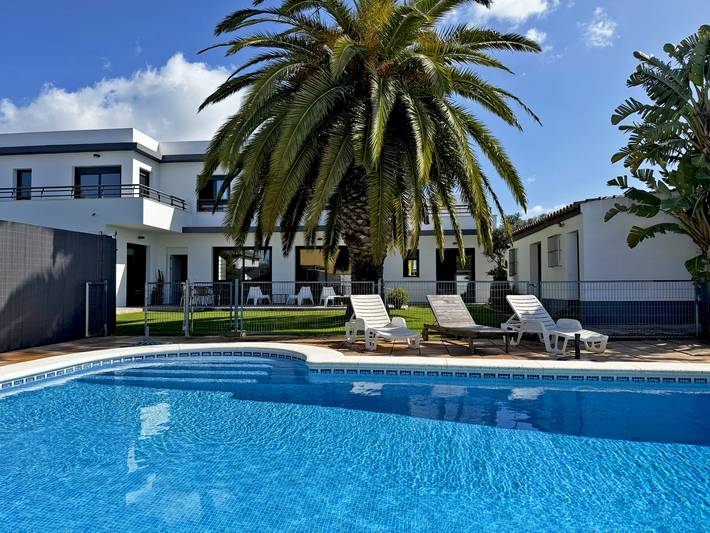 Casa para 9 personas, con jardín, Familias con niños en Sanlúcar de Barrameda