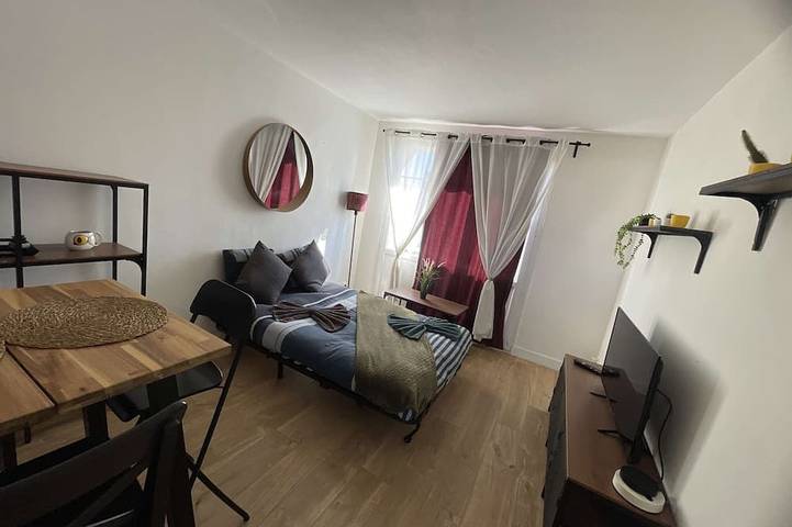Apartamento de vacaciones para 4 personas, con balcón y jardín - 1