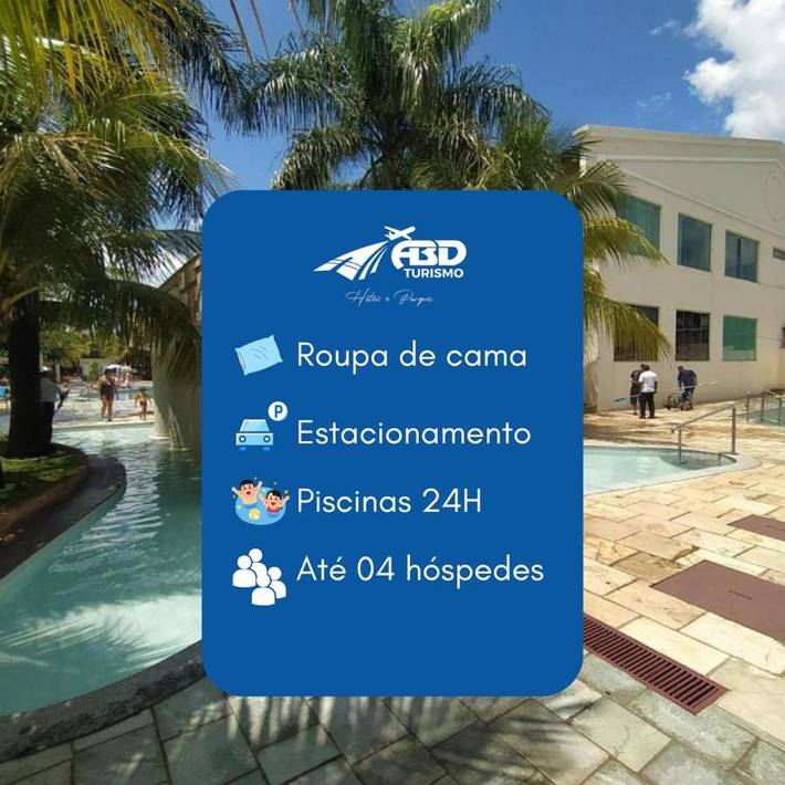 Casas e apartamentos de temporada para 4 pessoas, adaptado a crianças em Caldas Novas