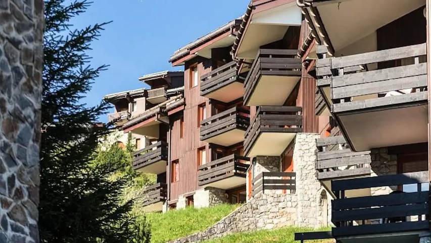 Chalet pour 5 personnes, avec terrasse, animaux acceptés dans Valmorel