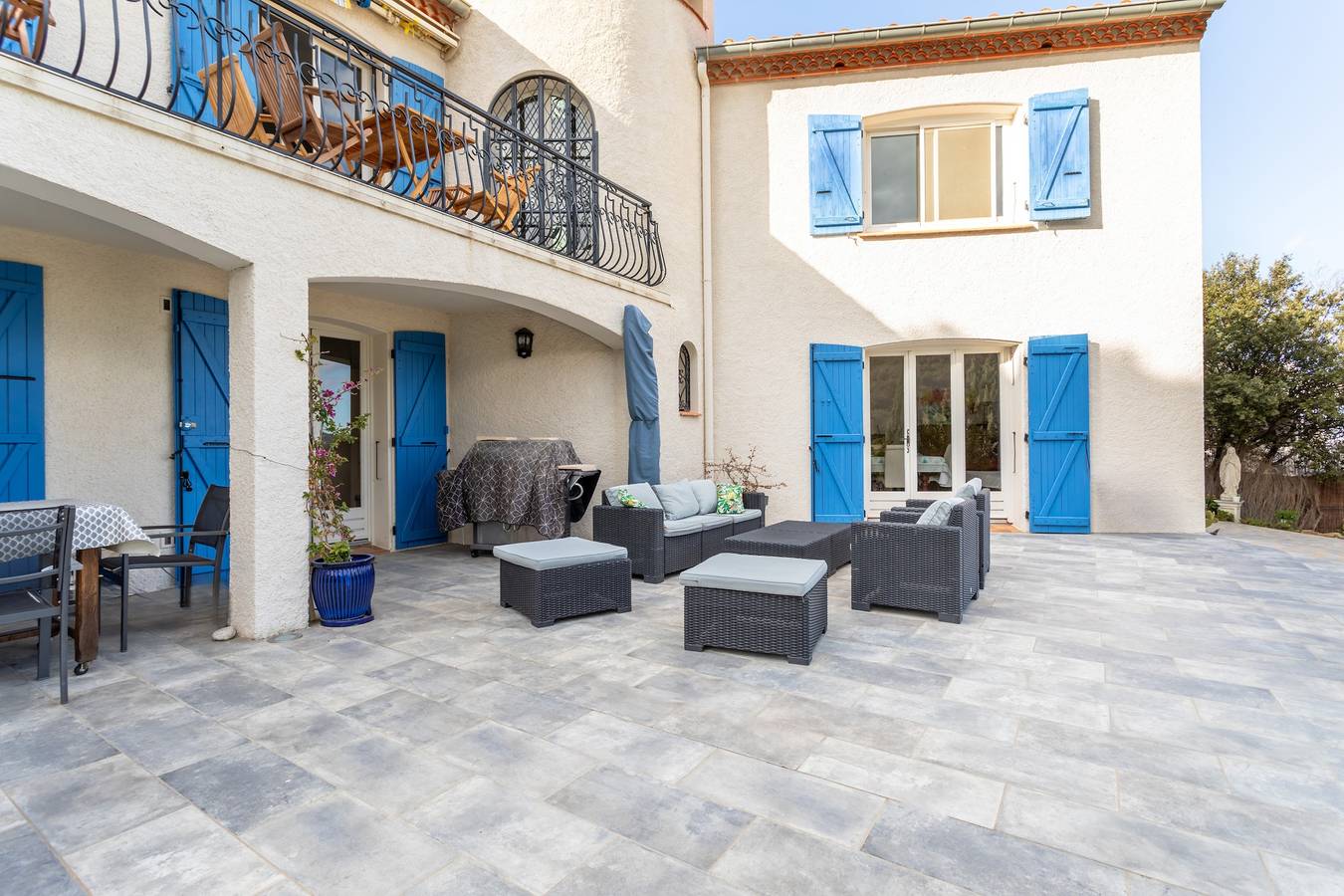 Villa 'La Bastide Des Albères' avec vue sur la mer, piscine privée et Wi-Fi in Villelongue-dels-Monts, Côte méditerranéenne (France)