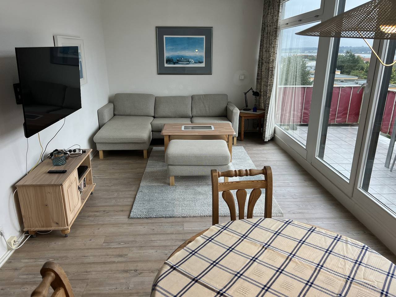 Ganze Wohnung, Ferienwohnung 'Strandblick' mit Meerblick, Balkon und Wi-Fi in Hohwacht Strand, Hohwacht