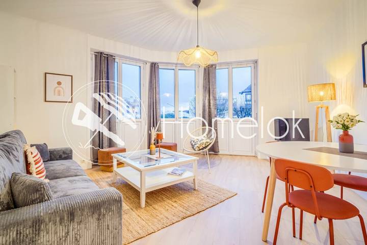 Gîte pour 7 personnes, avec Balcon à Lorient